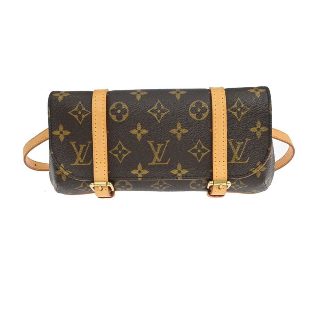 Louis Vuitton Marelle Waist Monogram Canvas Brown Canvas Handbag
